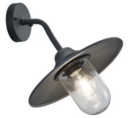 Slika izdelka: TRIO 201760142-OUTLET BRENTA stenska svetilka antracit 1x max.40W E27