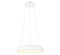 Slika izdelka: TRIO 349614531 CARDONA viseča svetilka LED bela 1x29W SMD 3300LM DIPSwitch/SwitchDIMM Fi=46cm