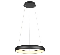 Slika izdelka: TRIO 349616032 CARDONA viseča svetilka LED črna 1x38W SMD 4400LM DIPSwitch/SwitchDIMM Fi=62cm