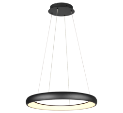 Slika izdelka: TRIO 349617532 CARDONA viseča svetilka LED črna 1x59W SMD 6900LM DIPSwitch/SwitchDIMM Fi=75cm
