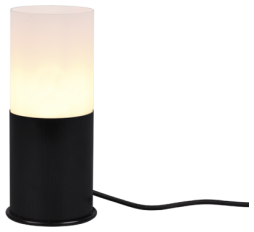 Slika izdelka: TRIO 510600101 ROBIN namizna svetilka črna/bela 1x max.28W E27