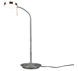 Slika izdelka: TRIO 523310107 MONZA namizna svetilka LED nikelj 1x12W SMD 1x1400LM