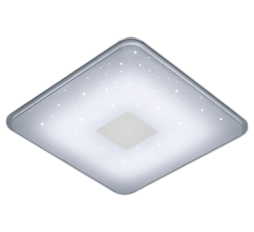 Slika izdelka: TRIO 628613001-OUTLET SAMURAI stropna svetilka LED bela 1x30W SMD 1x2400LM DIMM/TUN/NIGHT/STAR/R 42x42cm