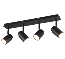 Slika izdelka: TRIO 880400432 ANGELO četvorni reflektor črna 4x max.5W GU10