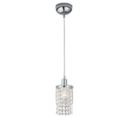Slika izdelka: TRIO R30761006 POSH viseča svetilka krom/steklo 1x max.10W E14