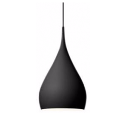 Slika izdelka: &tradition 20929003 SPINNING TN viseča svetilka črna mat 1x max.60W E27