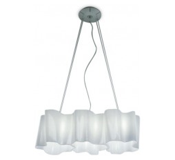 Slika izdelka: ARTEMIDE 0455020A LOGICO 3 IN LINEA viseča svetilka bela 3x max.116W E27