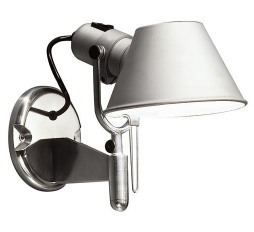 Slika izdelka: ARTEMIDE A029250 TOLOMEO FARETTO stenska svetilka s stikalom ON/OFF aluminij 1x max.70W E27